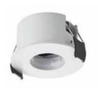 INDELUZ - Base empotrable DUBE con driver 1 conector 64mm blanco