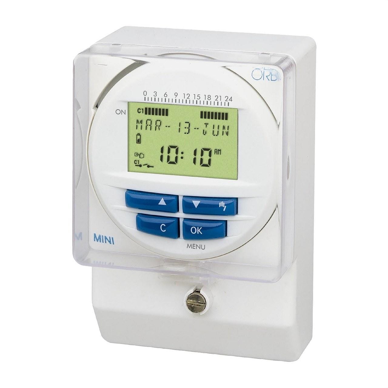 ORBIS - Interruptor horario digital MINI LOG 12VCC/CA