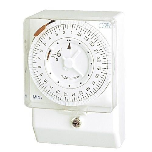 ORBIS - Interruptor horario analógico MINI QRS 230V