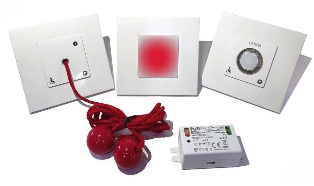 OPTIMUS - KIT SEÑALIZACIÓN PARA BAÑOS ACCESIBLES