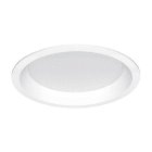 NORMALIT - Downlight Hat HR 13W 1600lm 220-240V 50/60H 850°C IP20-54 IK07 blanco