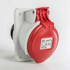 IDE - Base empotrar inclinada IP44 3 polos + tierra 220V 16A 9h de color azul