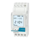 ORBIS - Interruptor horario digital DATA LOG 24V 1 circuito conmutado 16(10)A día/semana 40 espacio memoria cambio automático verano/invierno