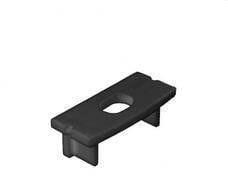 TSL - Tapa con pasacable para TSL S13N negro mate