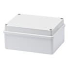 GEWISS - Caja de derivación con tapa baja con tornillos superficies lisas 960°C 150x110x70mm gris RAL7035 IP56