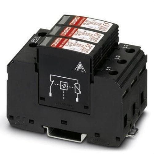 PHOENIX CONTACT - Descargador de sobretensiones VAL-MS 580/3+0