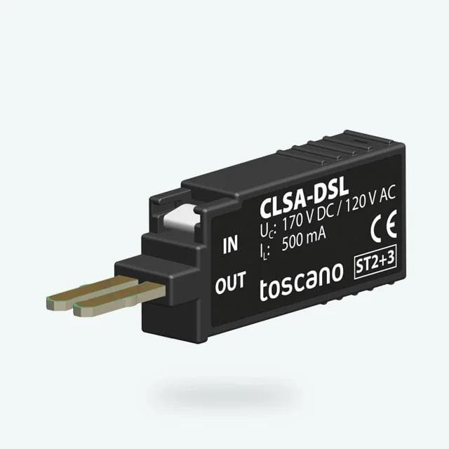 TOSCANO - Línea CLSA-DSL 170V DC 10kA KRONE