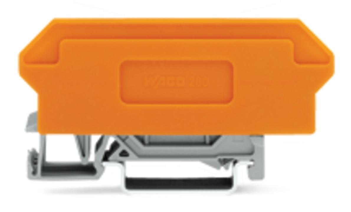 WAGO - Bloque Serie 280 borna de 4 conductores 8P 22mm naranja