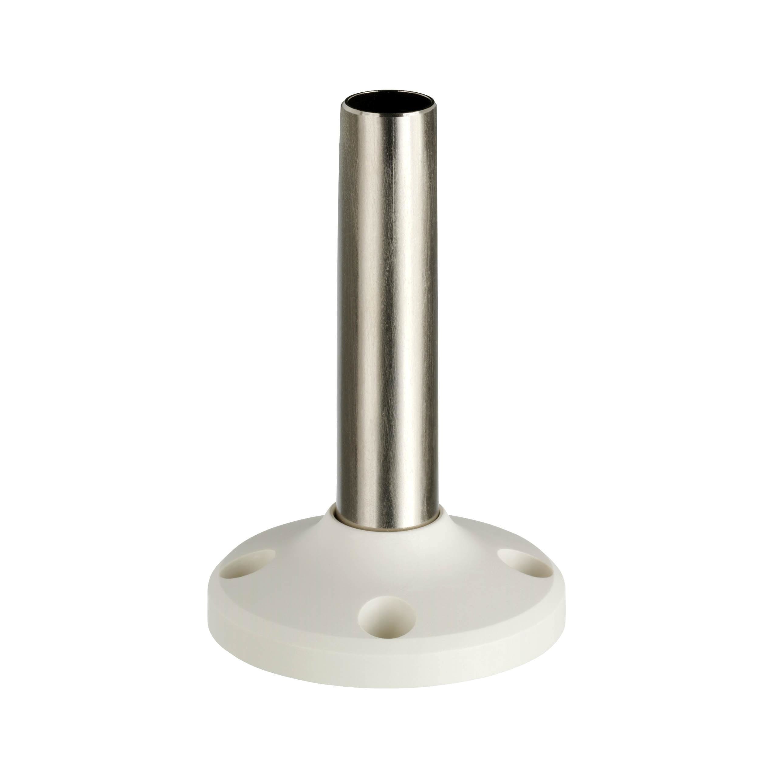 Schneider Electric - Tubo aluminio diámetro 20 con zócalo plástico 100x78mm blanco