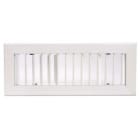AIRZONE - Rejilla simple deflexión vertical clip 500x250 blanco
