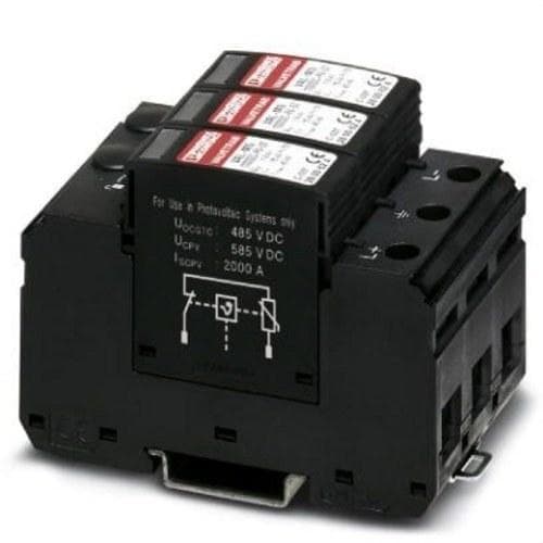 PHOENIX CONTACT - Protección contra sobretensiones VAL-MS 1000DC-PV/2+V/40