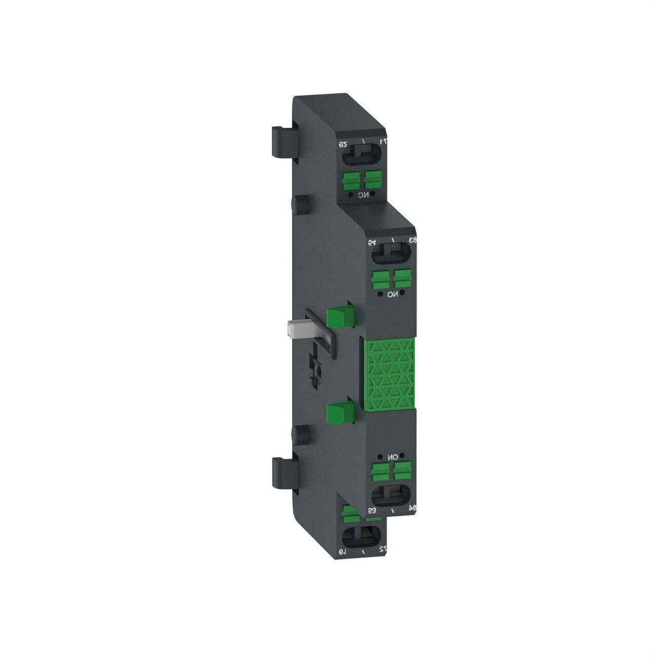 Schneider Electric - Bloque de contactos auxiliares 1 NA+1 NC terminal push-in L1/R1 montaje lateral