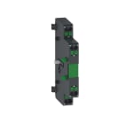 Schneider Electric - Bloque de contactos auxiliares 1 NA+1 NC terminal push-in L1/R1 montaje lateral