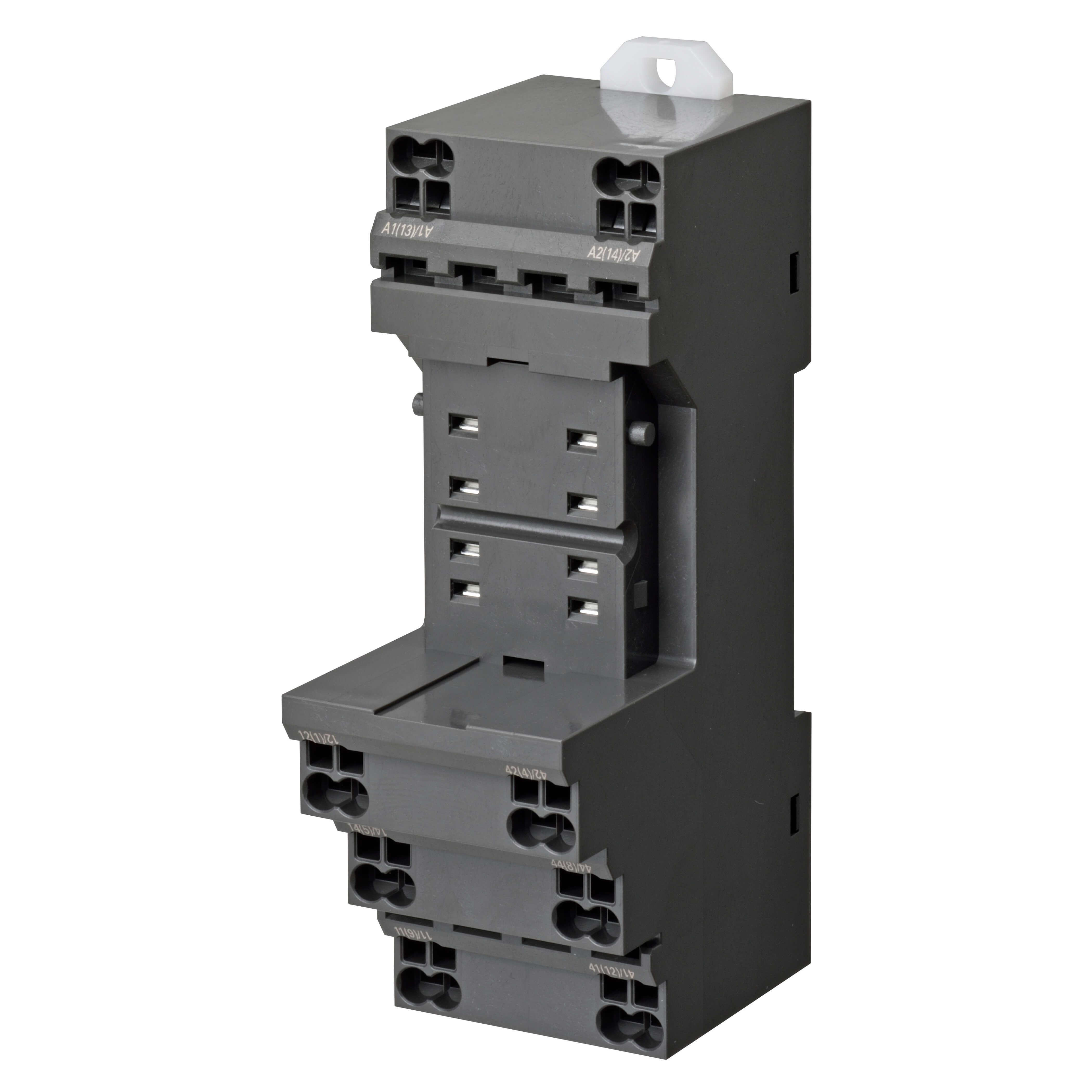 OMRON - PYF-08-PU-L  BASE MY CARRIL DIN 8 PINES PUSH-IN+