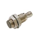 OMRON - Sensor de proximidad inductivo cuerpo corto níquel / latón M18 apantallado 12mm CC 3 hilos PNP NA IO-Link COM3 conector M12