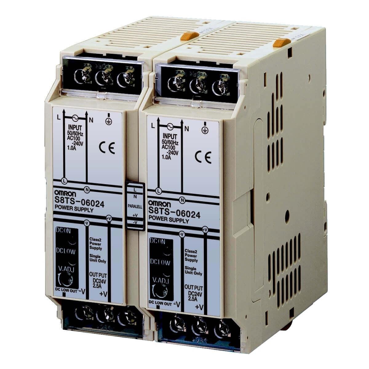OMRON - Fuente de alimentación 60W 24V 2,5A S8TS06024E1.2 tornillo