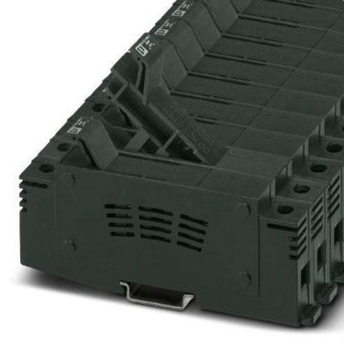 PHOENIX CONTACT - Borne de carril para fusible UK 10,3-HESI A 1500V conexión por tornillo 2,5-25mm² 14-4 32A negro