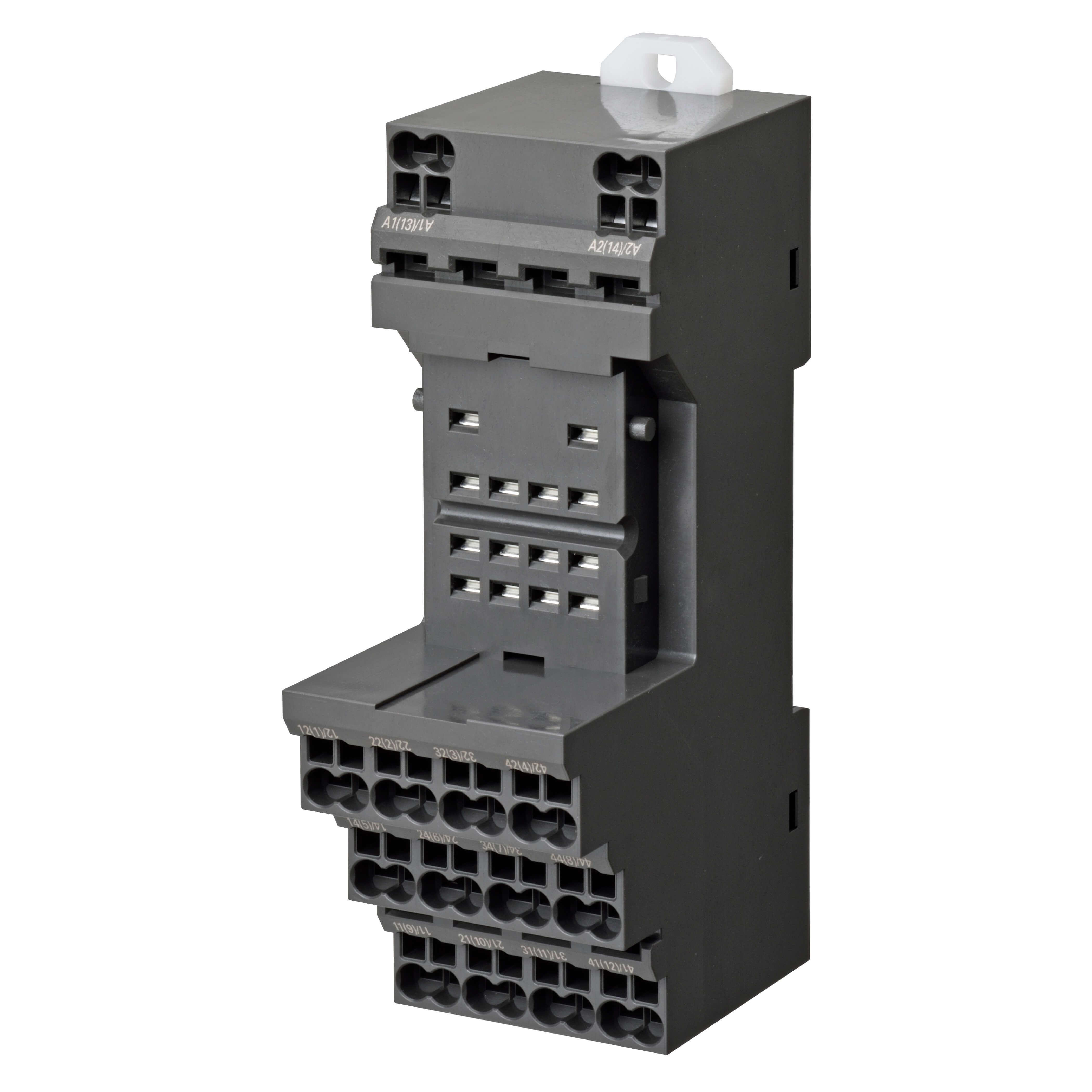 OMRON - PYF-14-PU-L  BASE MY CARRIL DIN 14 PINES PUSH-IN+