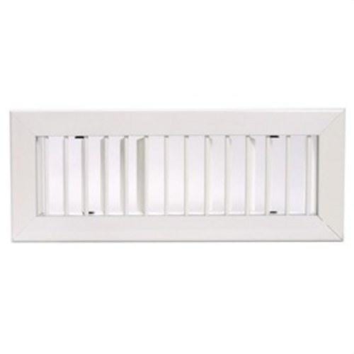 AIRZONE - Rejilla deflexión vertical clip con regulación 450x150 blanco