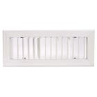 AIRZONE - Rejilla deflexión vertical clip con regulación 450x150 blanco