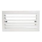 AIRZONE - Rejilla motorizado 1 direcciones clip 200x100mm blanco
