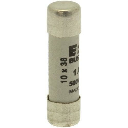 EATON - Fusible cilíndrico 1x38 1A GG 5V AC