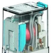 ROCKWELL - Relé enchufable contacto plata 5A 4NA NC 240V 50/60