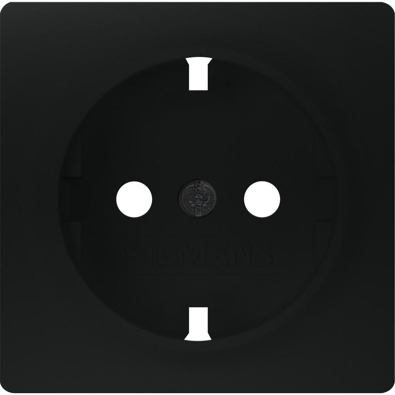 BJC - Tapa Schuko MIRO para 18524 negro mate