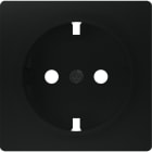BJC - Tapa Schuko MIRO para 18524 negro mate