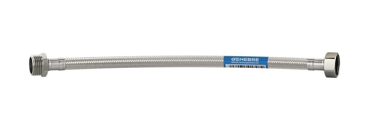 GENEBRE - Conexión flexible trenzada GEFLEX DN8 M 1/2" - H 1/2" 100cm