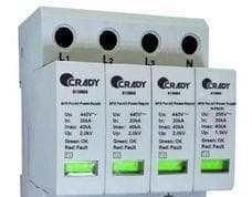 CRADY - Limitador de sobretensión LST-40-440/3S+1 T2