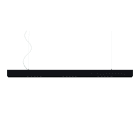ARKOSLIGHT - Luminaria lineal BLACK FOSTER suspendida 1600 DALI 3000K negro texturizado