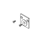 ARKOSLIGHT - Carril 48V superficie SHORT END FEED blanco texturizado