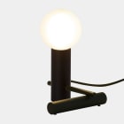 LEDS-C4 - Luminaria sobremesa Nude E27 15W negro