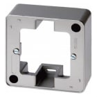 HAGER - Caja montaje superficie con 1 elemento Q1/Q3 antracita