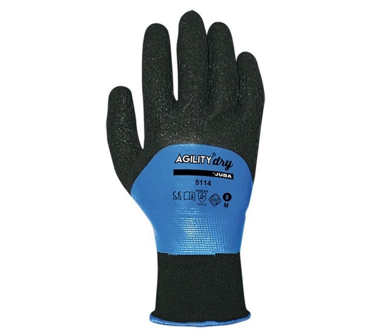 JUBA - Guante AGILITY DRY nylon® doble nitrilo Waves® talla 10
