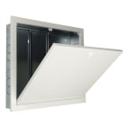ORKLI - Armario marco metálico 840x510mm blanco acero galvanizado