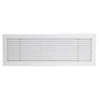 AIRZONE - Rejilla lineal lama fijo 0º 1800x150 clip tramo blanco