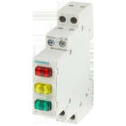 SIEMENS - Lámpara de señalización / semáforo 3 LED 12-60V rojo /verde / amarillo