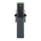 SIMON - Punto de recarga columna Simon NEON 2xcable recto 5m T2 22kW máximo 44kW trifásico