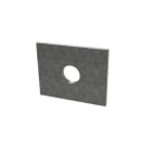 BASORFIX - Accesorio 4182K GC placa montaje 40x50 sistema de montaje 41-82 acero galvanizado en caliente GC