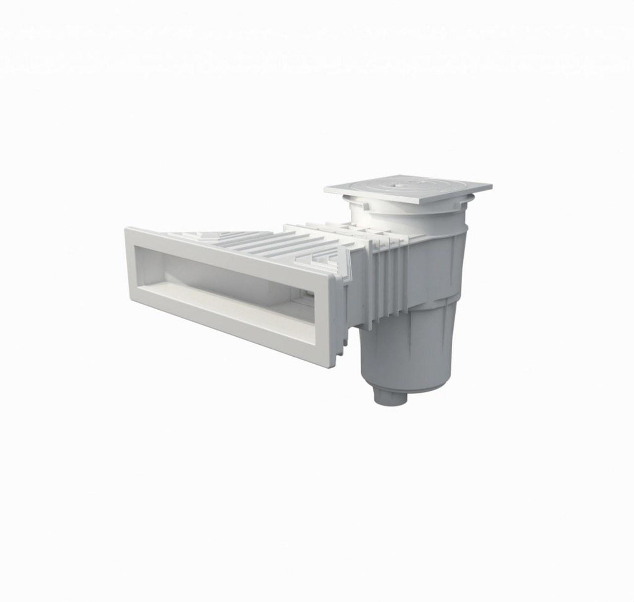 ASTRALPOOL - Skimmer NORM para piscina con insertos 17,5l blanco