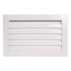 AIRZONE - Rejilla toma aire exterior 500x250mm clip blanco