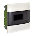 LEGRAND - Caja Empotrar Practibox S puerta transparente 1x8mod - para tabiques convencionales