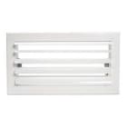 AIRZONE - Rejilla 1 direcciones tornillo regulación 400x150mm blanco