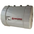 GIACOMINI - Depósito de inercia en inoxidable instalación vertical / horizontal + soporte y aislamiento térmico para agua caliente y fría 50l