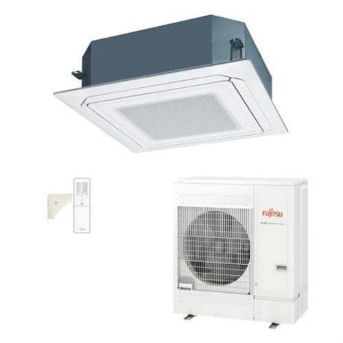 FUJITSU - Conjunto AUXG45KRLB+AOYG45KQTA 1x1 AUY125T-KA split cassette con flujo circular