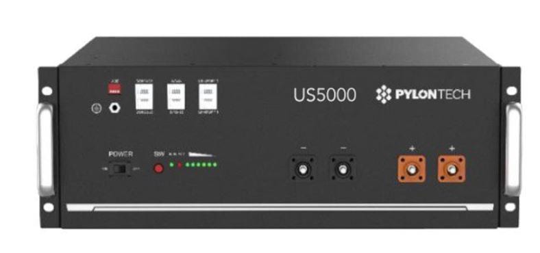 TECNOSUN - BATERÍA PYLONTECH US5000 4,8KWH 48V