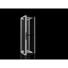 RITTAL - Rack VX/IT estándar puerta perforada 600x2000x600mm RAL 7035 para redes / servidores con guías perfil de 19"