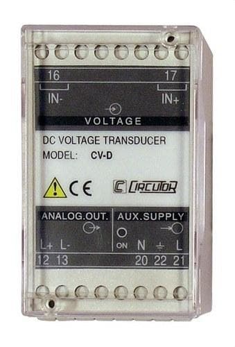 CIRCUTOR - Convertidor tensión CV-D 20V 4...20mA